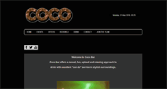 Desktop Screenshot of coco-bar.co.uk